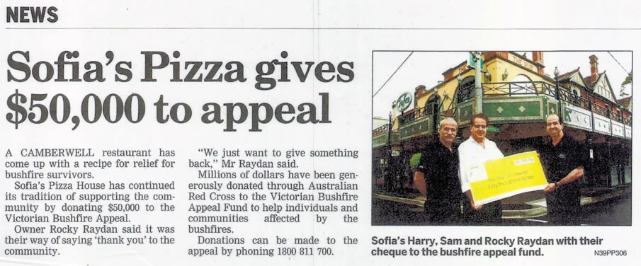 Sofia donation press story
